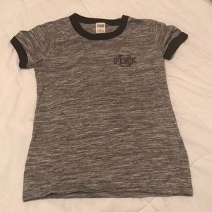 PINK shirt sleeve tee